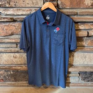 Domino's Gear Dark Navy Manager Pocket Polo
